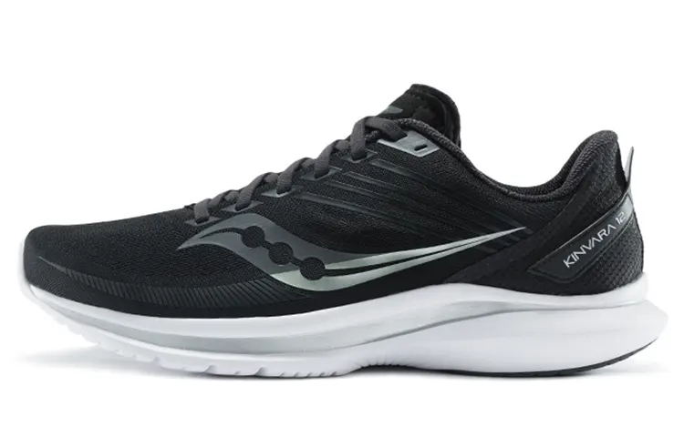 saucony Kinvara 12 Black Silver