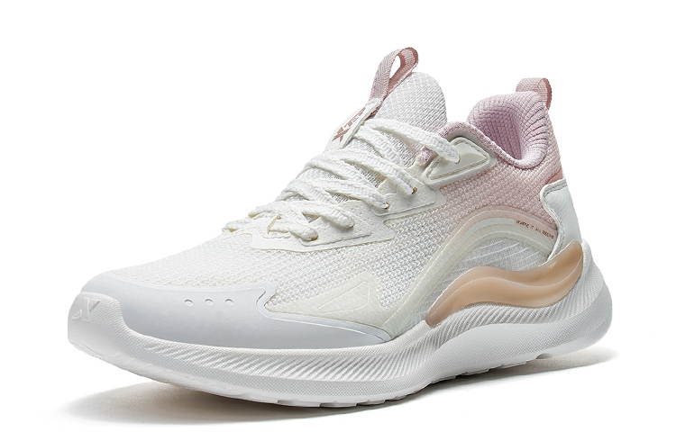 XTEP Xingyun2.0 Comfortable Abrasion Resistant Low top Running Shoes Women’s White Pink