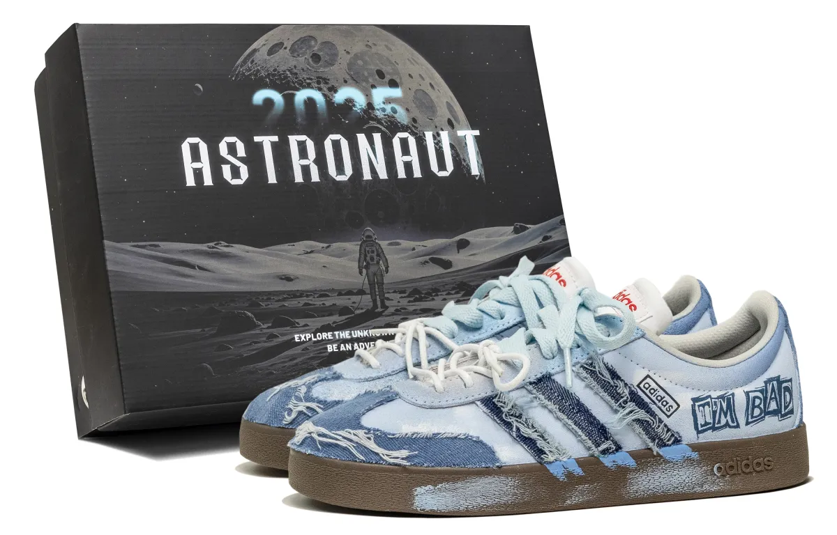 Adidas VL COURT 2.0 Low top Skateboard Shoes Unisex Sky Blue