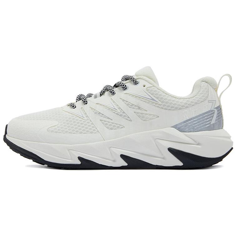 361° Yushan 2 Slip Resistant Cushioning Breathable Low top Casual Running Shoes Women’s White Silver