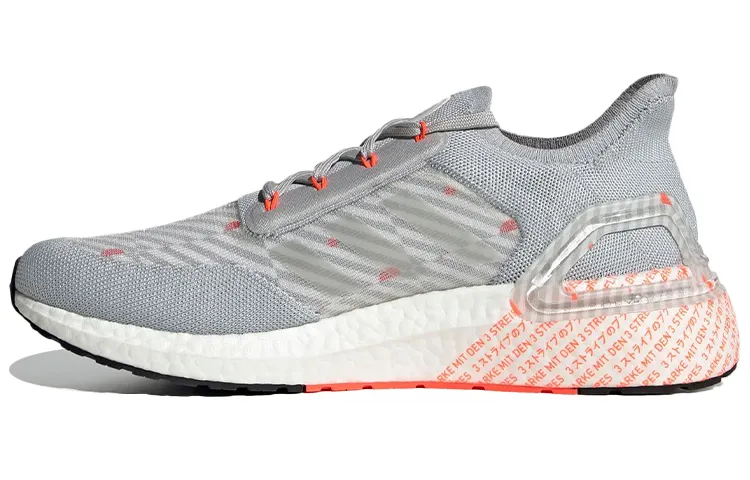 Adidas Ultra Boost 20 City Light Grey Solar Red