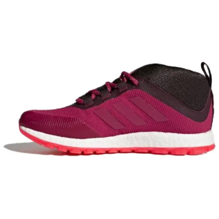 Adidas CH Rocket Slip Resistant Abrasion Resistant Slip Resistant Abrasion Resistant Mid top Running Shoes Women's Red