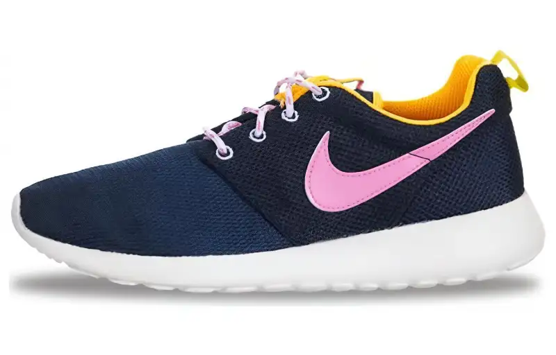 Nike Roshe Run 'Midnight Navy Pink Glow' Gs