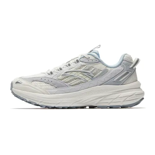 Anta AT957 Textile, Synthetic Leather Abrasion Resistant Breathable Low top EVA, Rubber Casual Running Shoes Women's