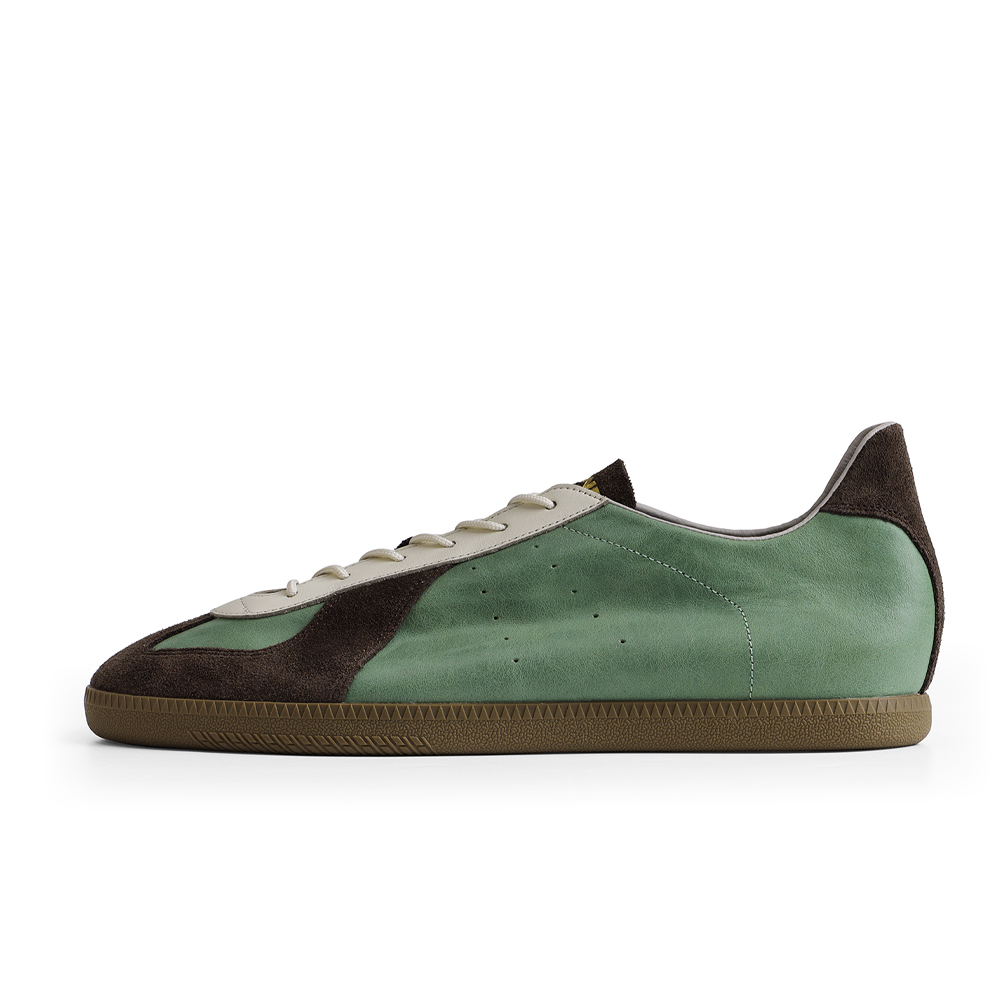 PANE Light training No-Gi series-MINT mint, retro moral training, trendy thin sole, non-slip and wear-resistant, low-top lifestyle casual shoes, same style for men and women, green