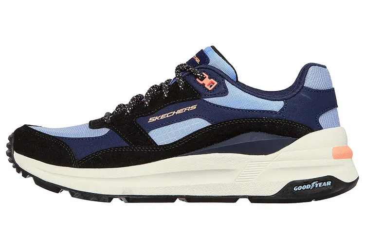 Skechers Global Jogger Low top Running Shoes Women's Blue Black