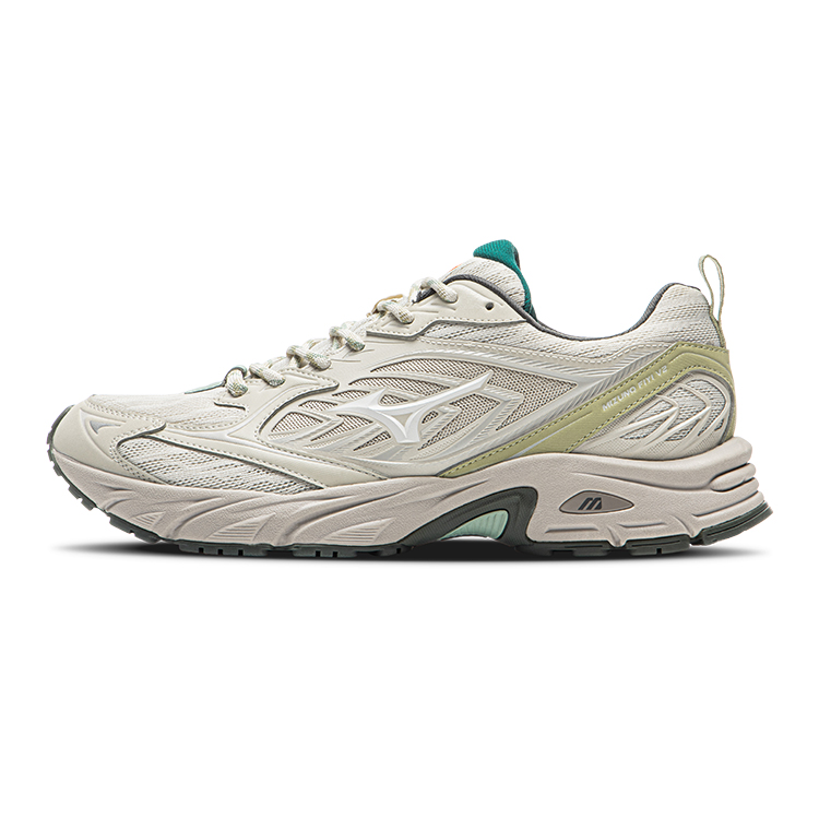 Mizuno FIYI V2 Trendy Slip Resistant And Breathable Low top Casual Shoes Unisex Light Bright Gray