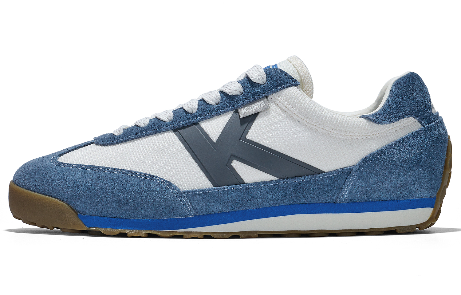 Kappa Slip Resistant Abrasion Resistant Low top Running Shoes Unisex Blue White