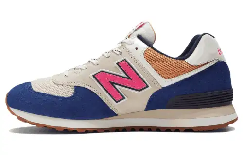 574 New Balance 'Taupe Navy Blue'
