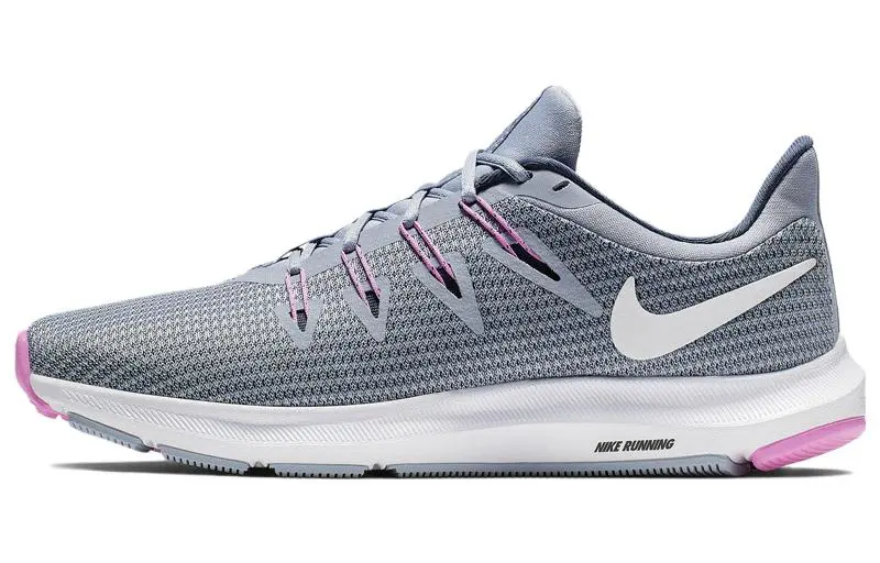 Nike Quest 3 Wear resistant And Lightweight Low top Casual Running Shoes Women's Gray
