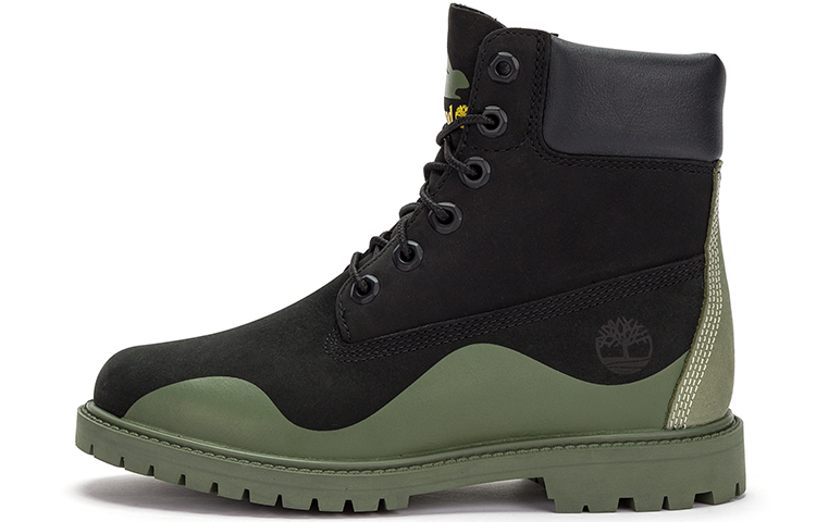 Женские ботинки Timberland (черные)