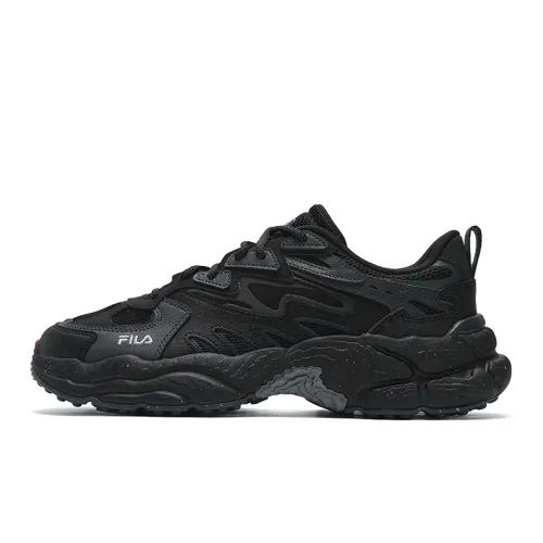 FILA Low top Running Shoes Men's Black Gray