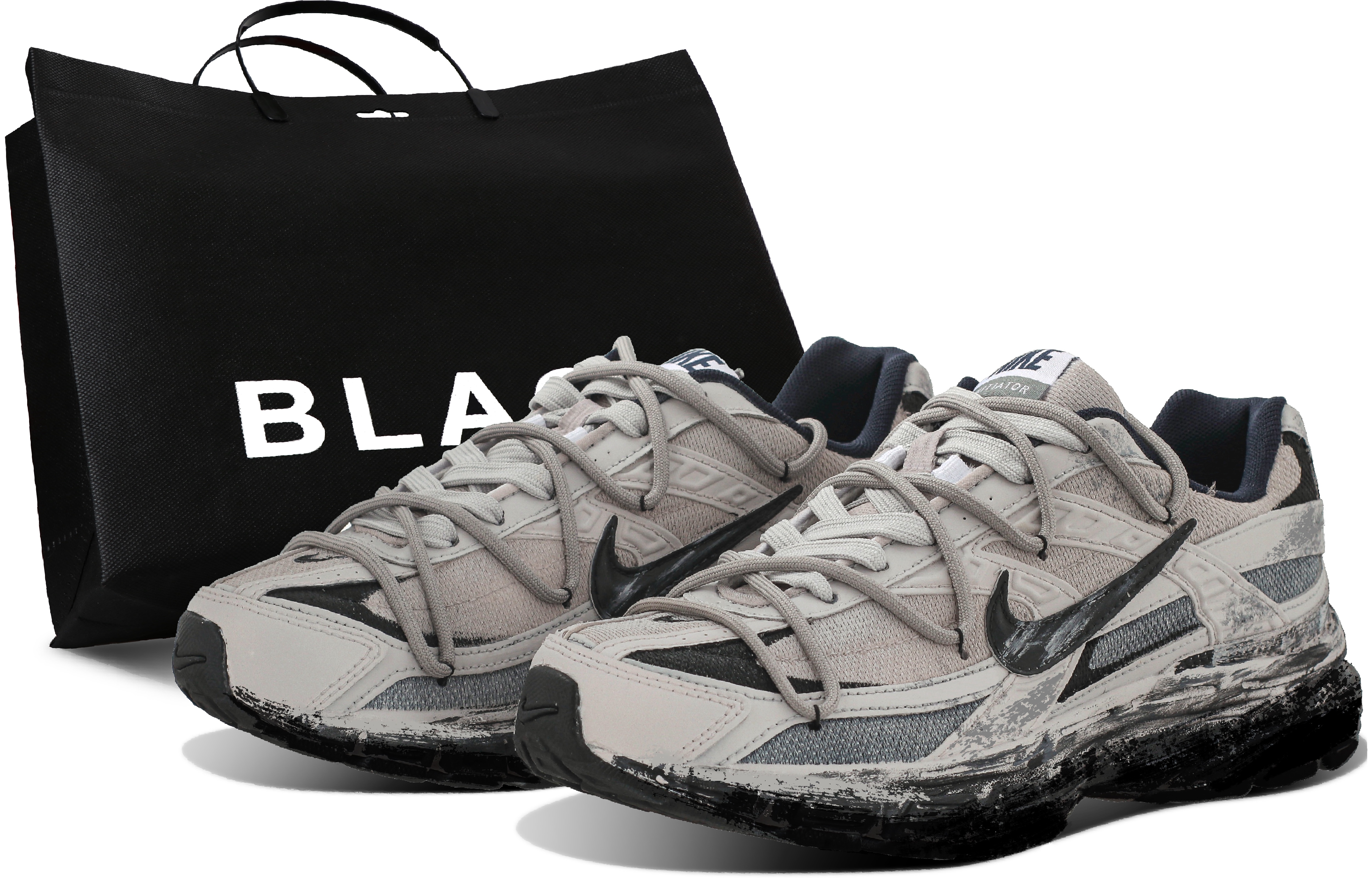 Nike Initiator Abrasion Resistant Low top Running Shoes Men’s Premium Gray