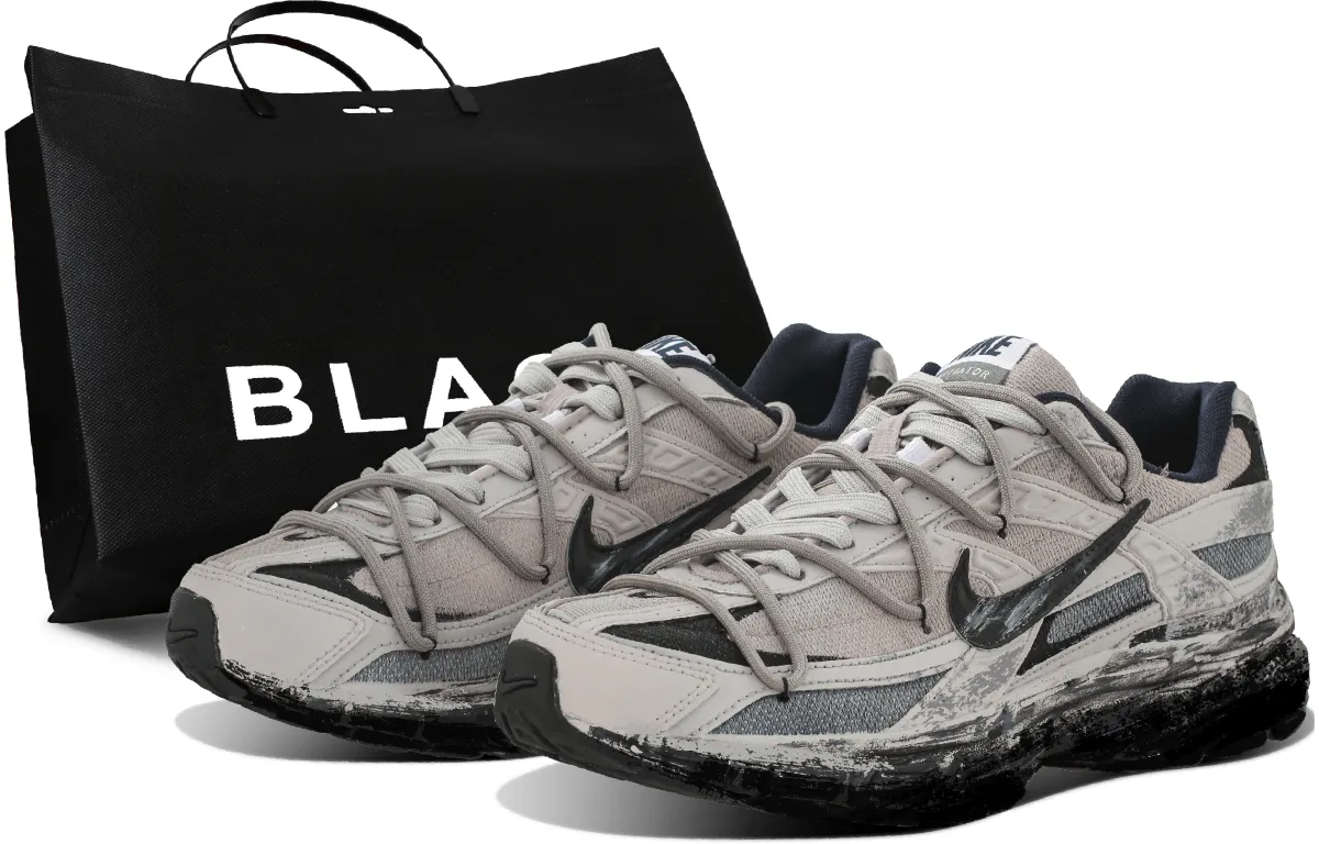 Nike Initiator Abrasion Resistant Low top Running Shoes Men's Premium Gray