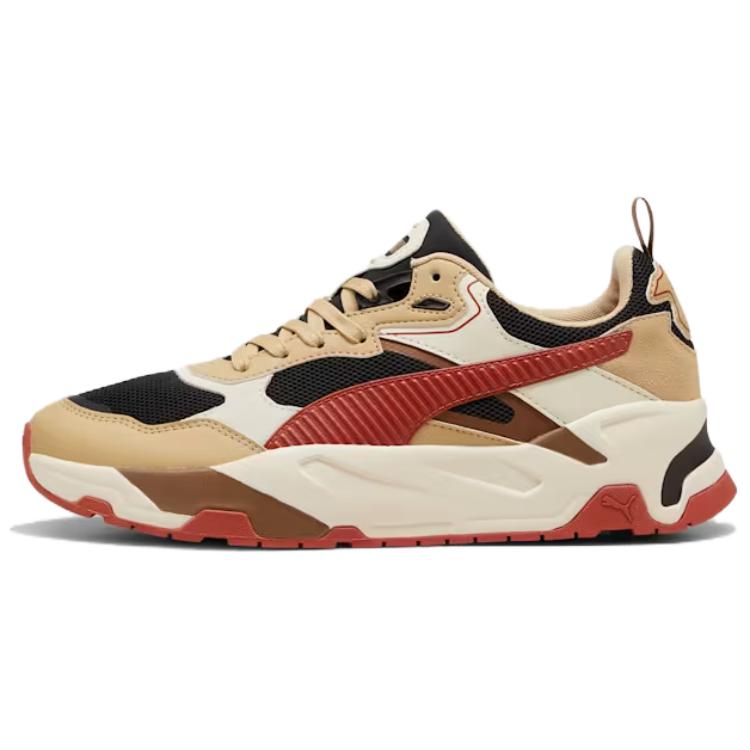 PUMA Trinity Low top Casual Shoes Men's Black Beige
