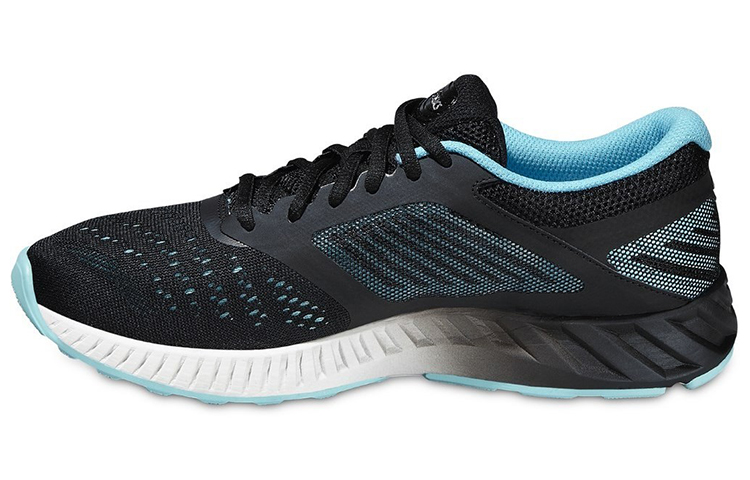 ASICS Fuzex Running Shoes Women's Low Top Black/Blue