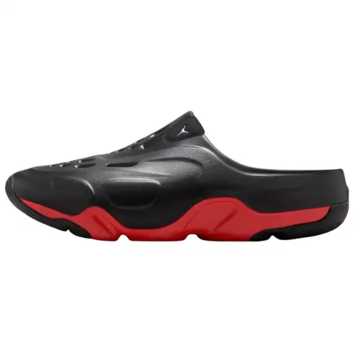 Jordan Roam Slip Resistant Closed Toe Slippers Men's Black Red