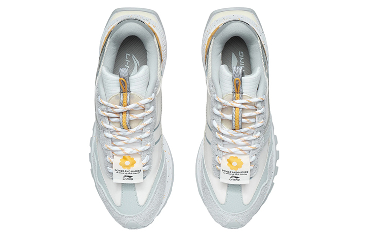 Li Ning Wu Xing Cushioning Slip Resistant Abrasion Resistant Coverage Support Lightweight Low top Running Shoes Women’s