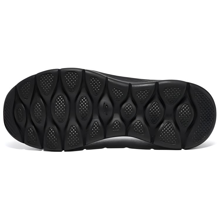 Skechers Go Walk Fle Comfortable Cushioning Abrasion Resistant Breathable Low top Running Shoes Women’s Black
