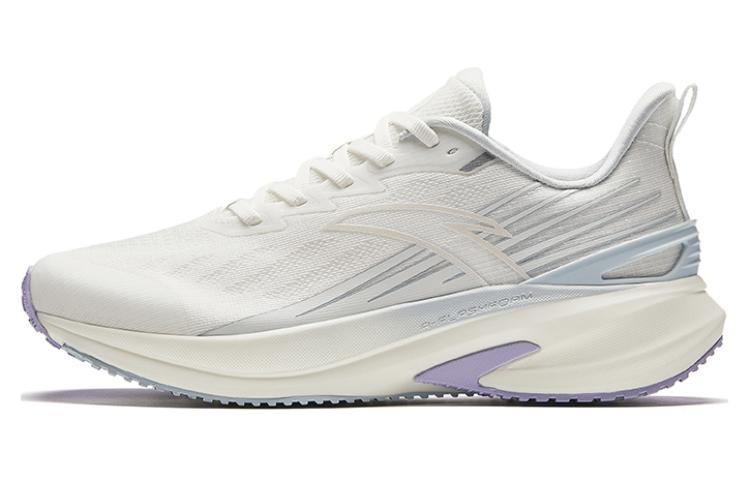 Anta Cushioning, Wear Resistant Low top Training Running Shoes Women’s White Purple