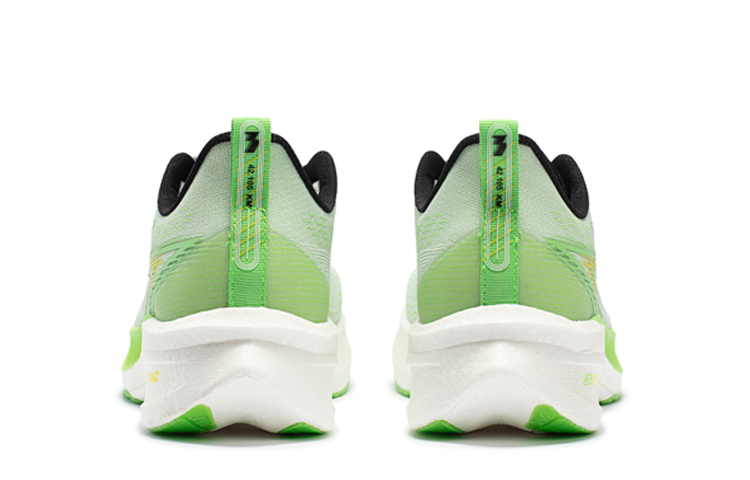 361° Flame 1.5 Low top Training Sprint Running Shoes Unisex White Green