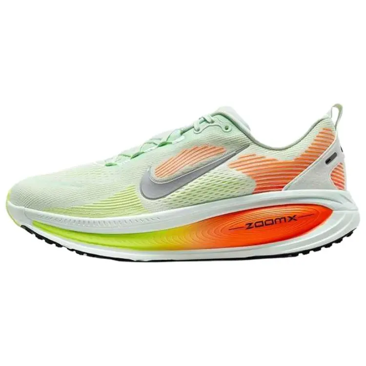 Nike Vomero 18 Breathable Low top ZOOMX Casual Long Distance Running Sprint Running Shoes Men's Green Orange