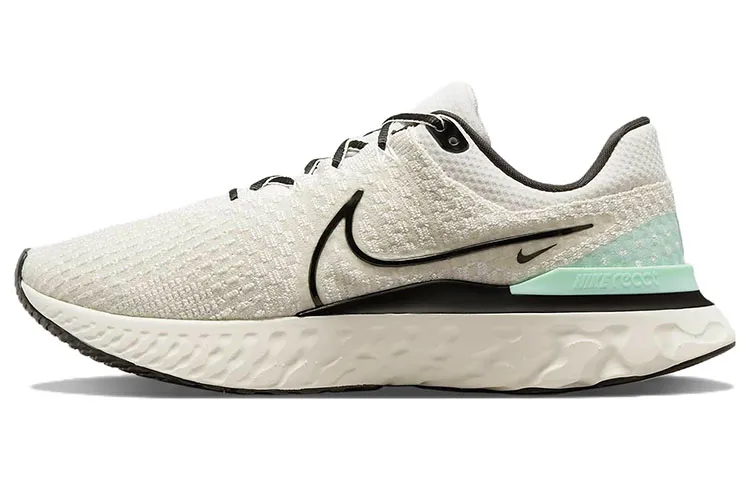 Nike React Infinity Run Flyknit 3 Phantom Black Mint