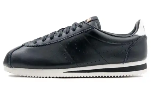 Nike Cortez Cushioning Slip Resistant Abrasion Resistant Low top Running Shoes Men's Black