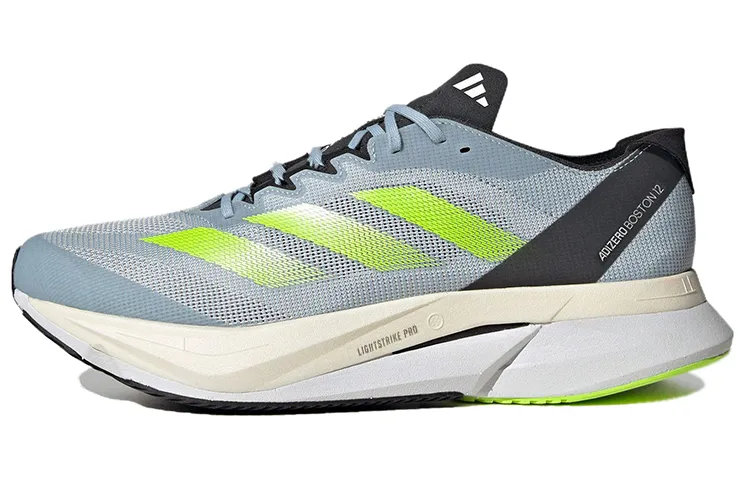 Adizero Boston 12 Adidas 'Wonder Blue Lucid Lemon'