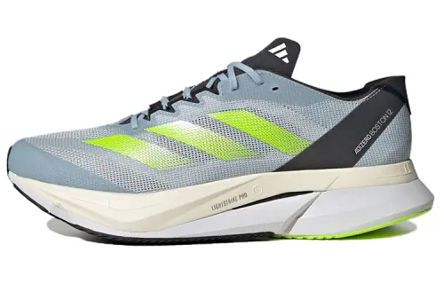 Adizero Boston 12 Adidas 'Wonder Blue Lucid Lemon'