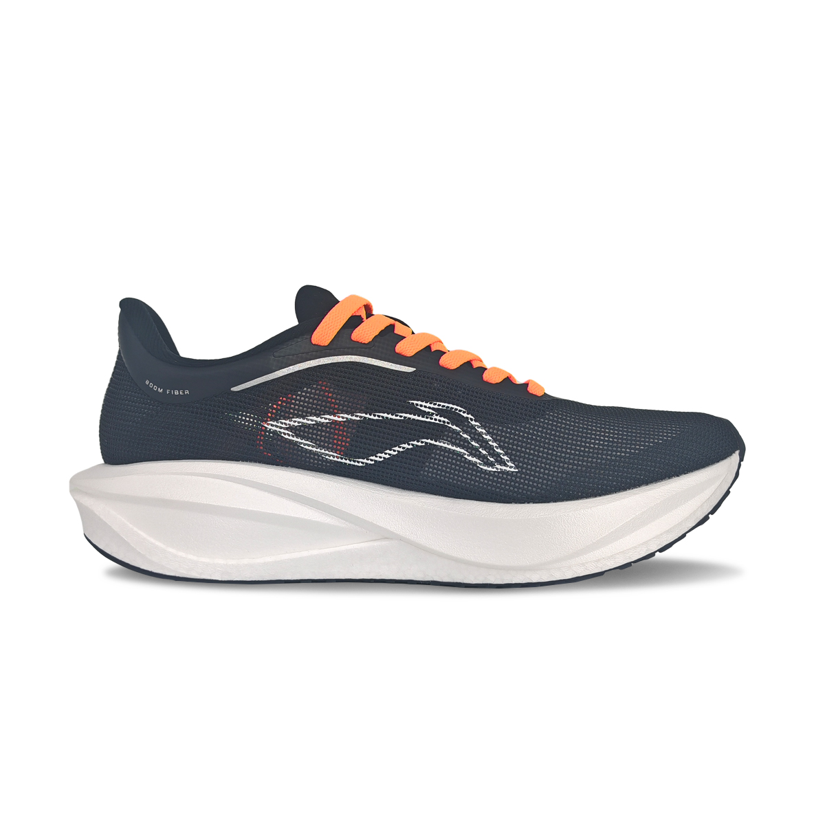Li Ning Feidian 5 Challenger Running Shoes Unisex Low Top Orange, Green