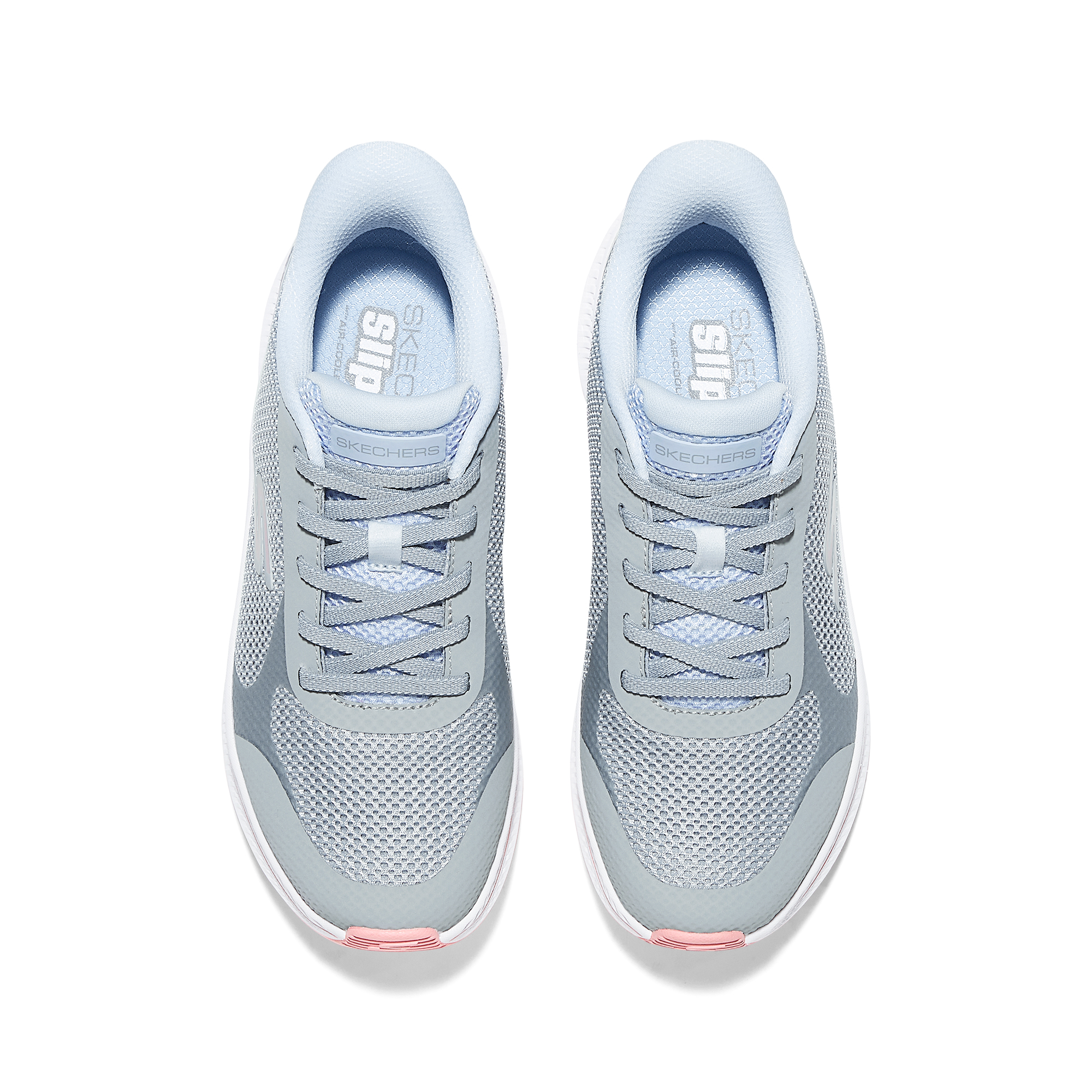 Skechers Goran Consistent 2.0 Mesh Cushioning Abrasion Resistant Breathable Low top Casual Shoes Women’s Gray
