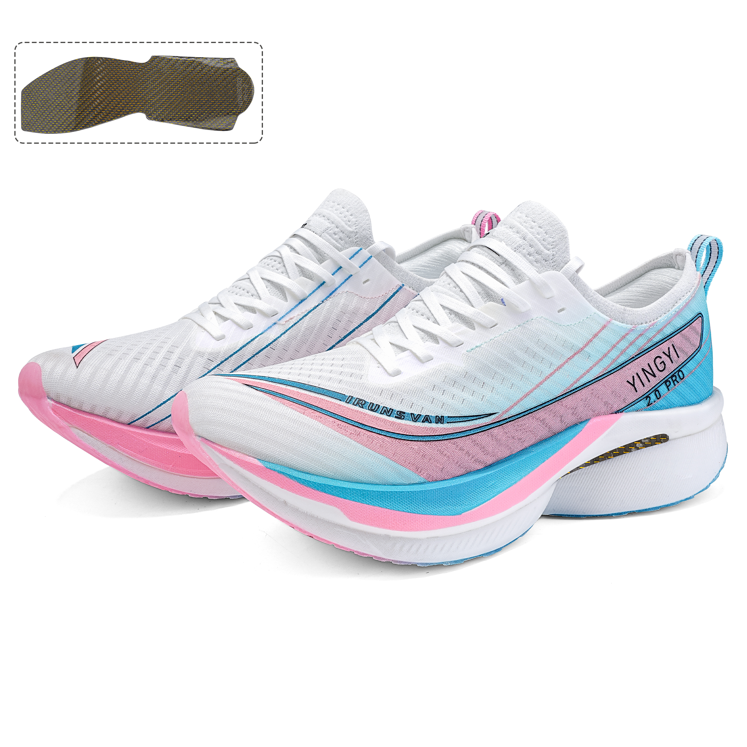 IRUNSVAN Running Shoes Unisex Childhood Sweethearts