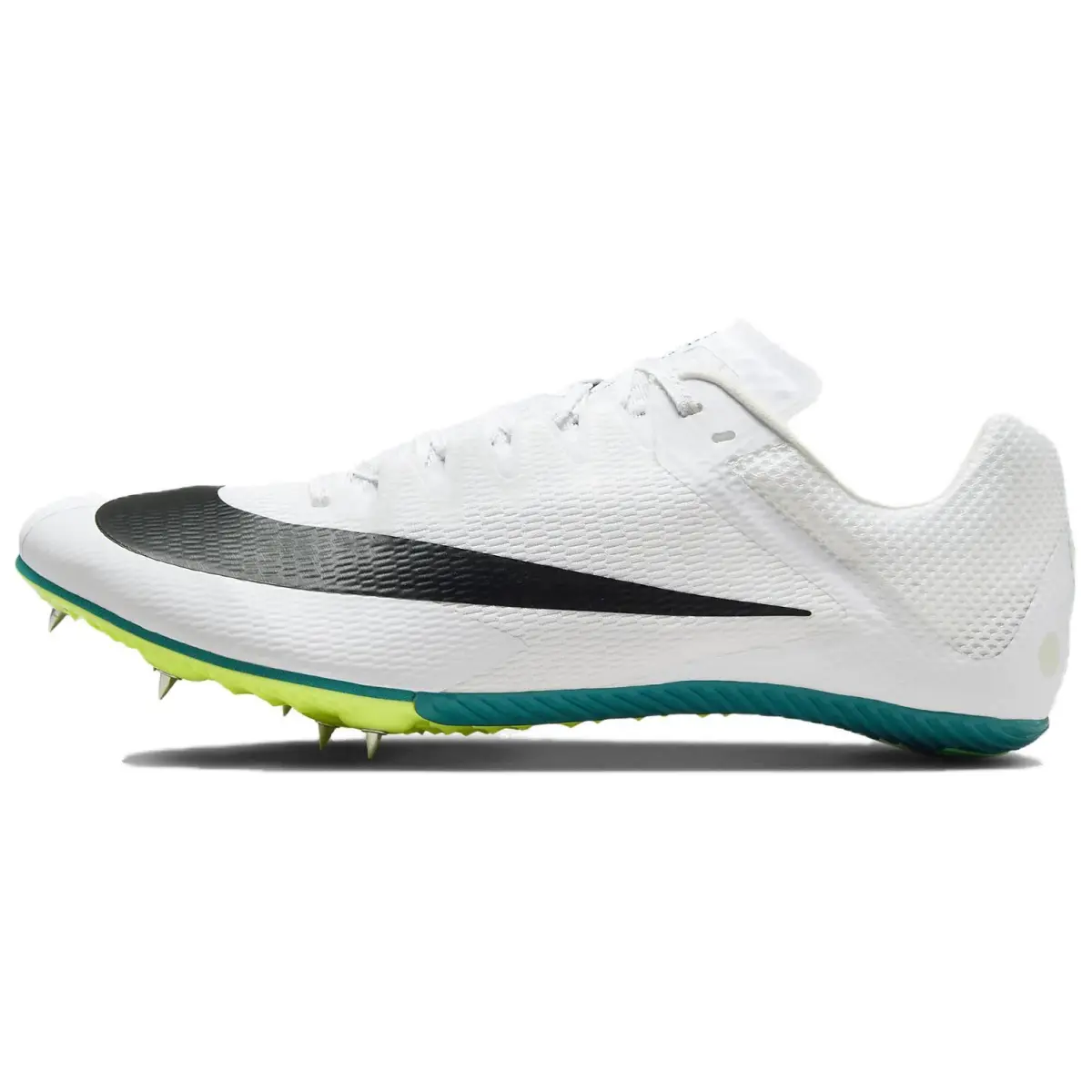 Nike ZOOM RIVAL SPRINT Breathable Low top Casual Running Shoes Men's White Green