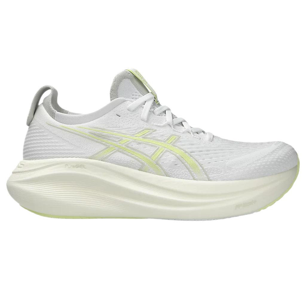 ASICS Gel Nimbus 27 White Huddle Yellow