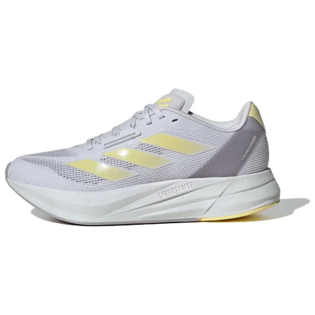 Adidas Duramo Speed Slip Resistant Abrasion Resistant Low top Training Running Shoes Women's Gray Yellow
