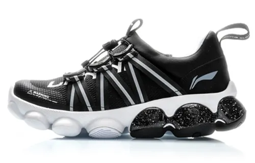Li Ning Slip Resistant Low top Running Shoes Men's Black
