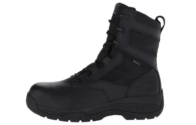 Timberland Thermal Waterproof Abrasion Resistant Comfortable Short Outdoor Boots Men's Black