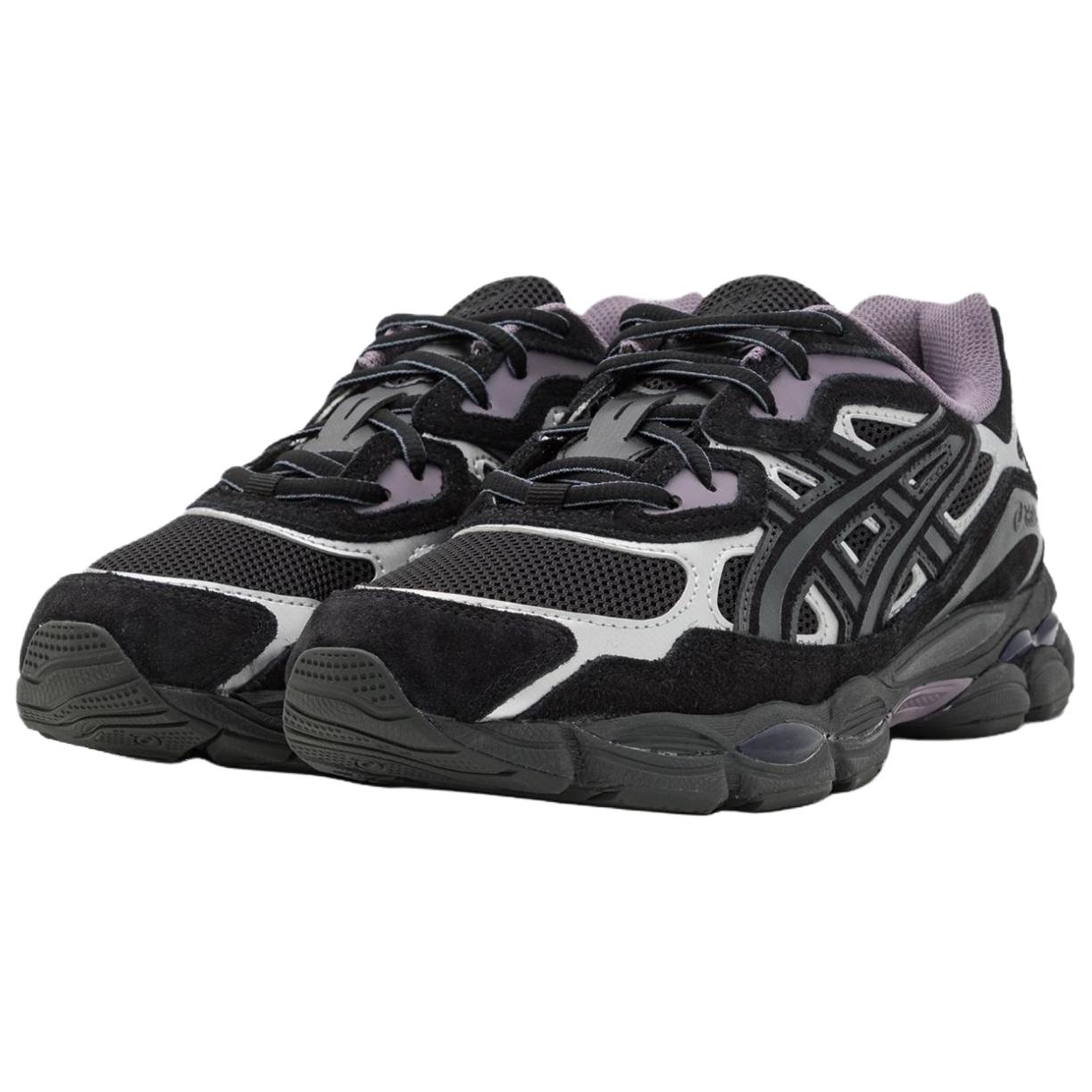 ASICS Gel NYC Black Purple Graphite Grey