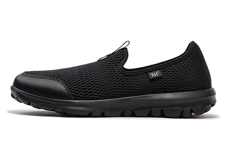 361° Slip Resistant And Breathable Low top Running Shoes Women’s Obsidian Black