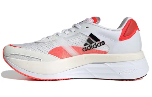 Adidas Wmns Adizero Boston 10 'White Solar Red' Women's