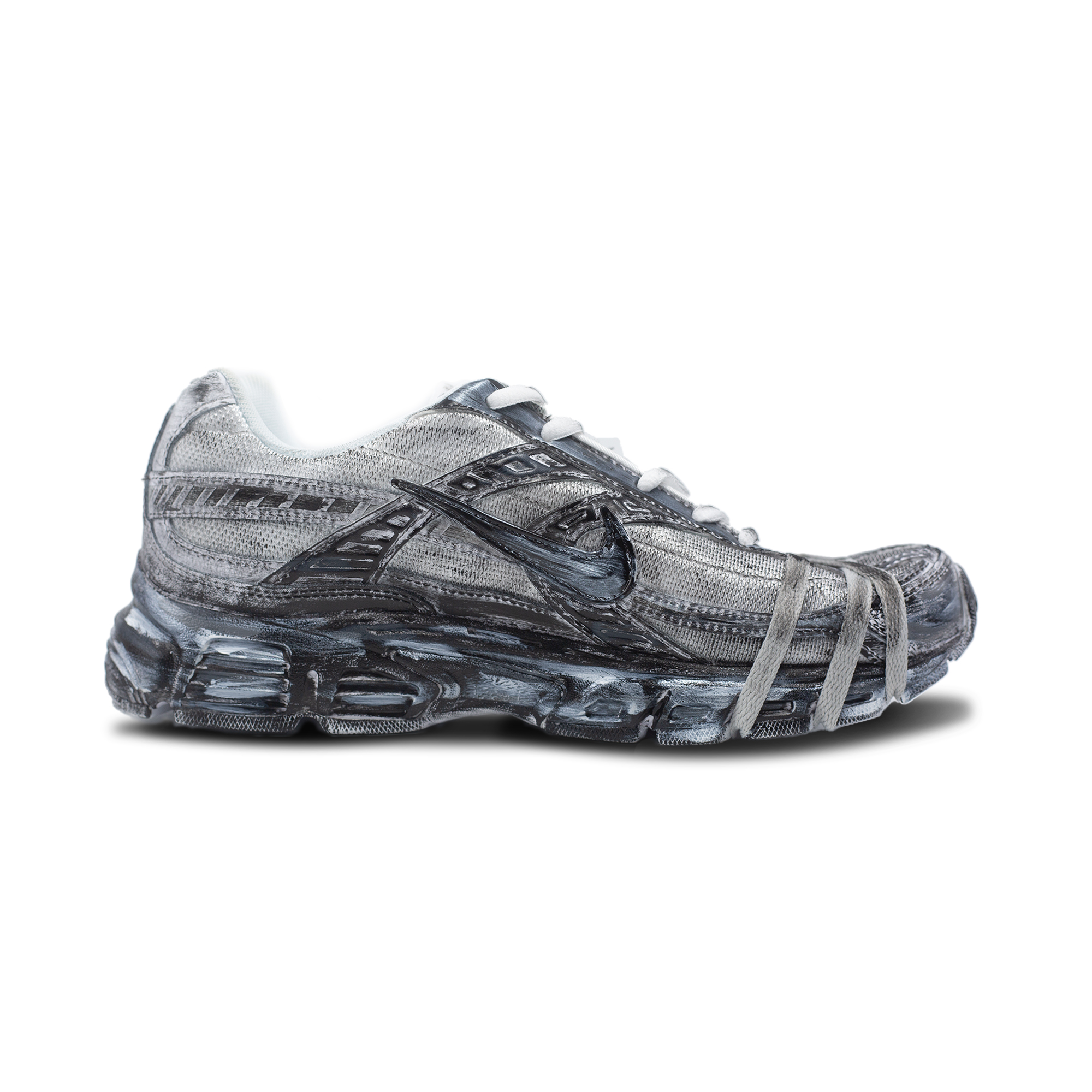 Nike Slip Resistant Abrasion Resistant Low top Running Shoes Unisex Dark Gray