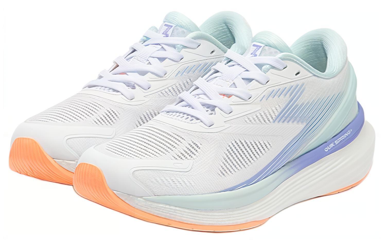 361° Spire 2 Cushioning Breathable Low top Training Running Shoes Women’s White Blue