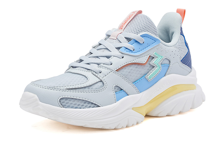 361° Abrasion Resistant Low top Running Shoes Women’s Gray Blue