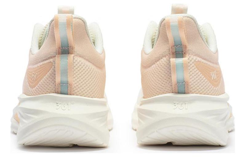 361° Cushioning Abrasion Resistant Cushioning, Wear Resistant Low top Running Shoes Women’s White Pink