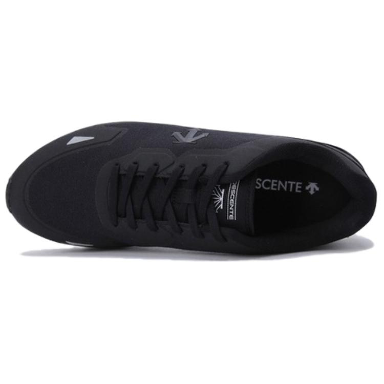 DESCENTE Abrasion Resistant Abrasion Resistant Low top Running Shoes Unisex Black