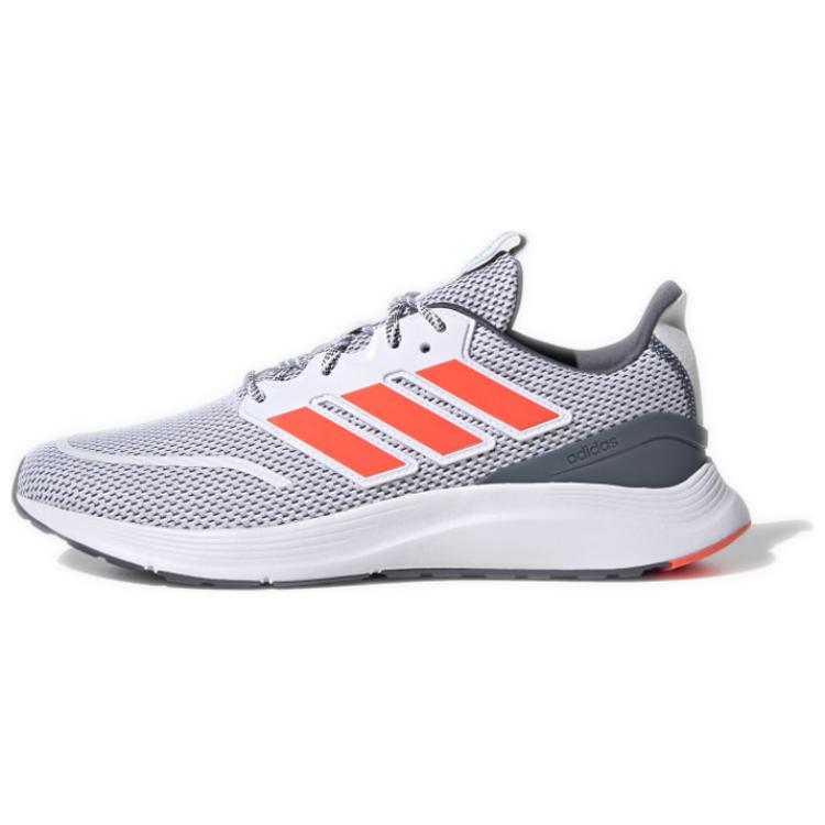 Adidas Energyfalcon Casual Cushioning Low top Running Shoes Men's Gray White Orange