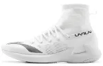Li Ning High top Running Shoes Men's White Black