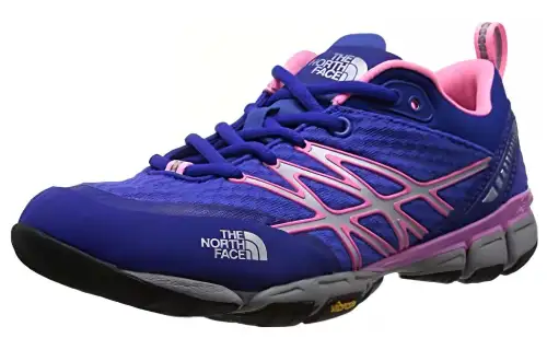 THE NORTH FACE ULTRA Wear resistant And Lightweight Low top Running Shoes Women's Blue