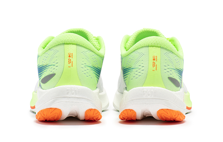 361° 2.5 Speed Pro Low top Long Distance Running Shoes Unisex White Green